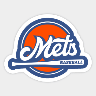 Mets Up to Bat Sticker